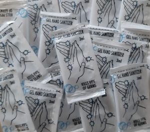 New Range Hand sanitizers